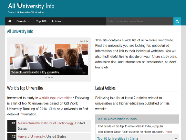 www.alluniversity.info